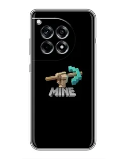 Чехол для OnePlus 12R с картинкой «Алмазная кирка»