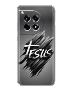 Чохол для OnePlus 12R з картинкою «Напис Jesus Graffiti»