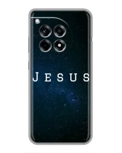 Чохол для OnePlus 12R з картинкою «Зоряне небо Jesus»