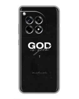 Чохол для OnePlus 12R з картинкою «GOD — Бог над усім»