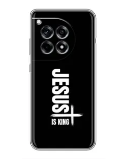 Чохол для OnePlus 12R з картинкою «Вертикаль віри Jesus»