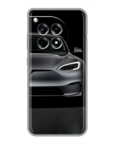 Чехол для OnePlus 12R с картинкой «Tesla Model S Look»