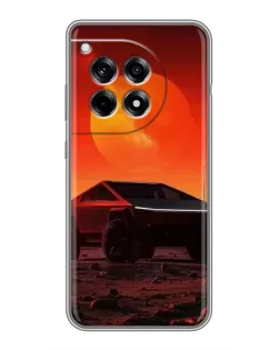 Чехол для OnePlus 12R с картинкой «Cybertruck на Марсе» Чехол для OnePlus 12R с картинкой «Cybertruck на Марсе»