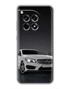 Чехол для OnePlus 12R с картинкой «Mercedes AMG GT Silver» Чехол для OnePlus 12R с картинкой «Mercedes AMG GT Silver»