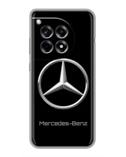 Чехол для OnePlus 12R с картинкой «Mercedes Silver Logo»