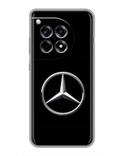 Чехол для OnePlus 12R с картинкой «Mercedes классический лого»