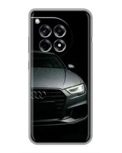 Чехол для OnePlus 12R с картинкой «Audi — детализация кузова» Чехол для OnePlus 12R с картинкой «Audi — детализация кузова»