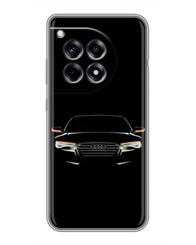 Чехол для OnePlus 12R с картинкой «Audi — ночной контур»