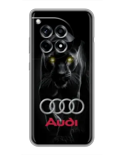 Чехол для OnePlus 12R с картинкой «Пантера и Audi»