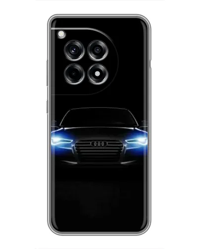 Чехол для OnePlus 12R с картинкой «Audi в неоне»