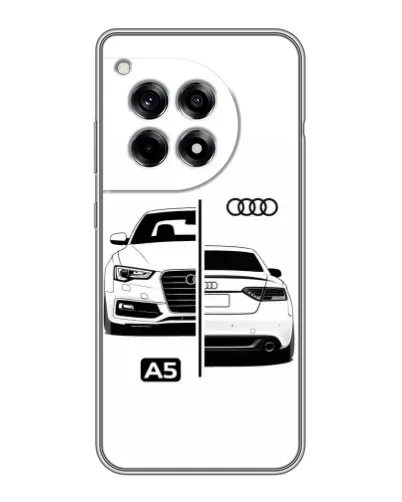Чехол для OnePlus 12R с картинкой «Audi — контрастный дизайн»