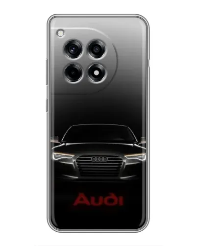Чехол для OnePlus 12R с картинкой «Audi — градиентный контур»