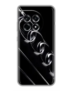 Чехол для OnePlus 12R с картинкой «Audi — абстрактные кольца»