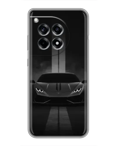 Чехол для OnePlus 12R с картинкой «Lamborghini симметрия дорог»