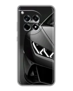 Чехол для OnePlus 12R с картинкой «Lamborghini фары детализация»