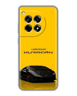 Чехол для OnePlus 12R с картинкой «Lamborghini Huracan черный»