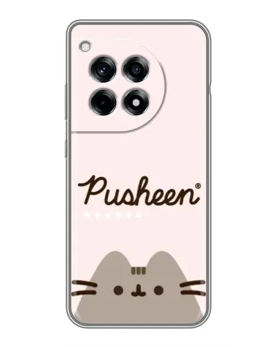 Чехол для OnePlus 12R с картинкой «Pusheen логотип»