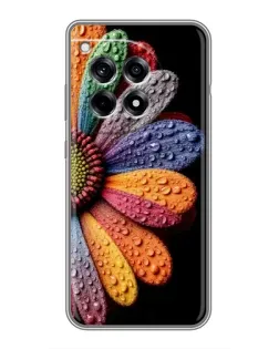 Чохол для OnePlus 12R з картинкою «Райдужна квітка»