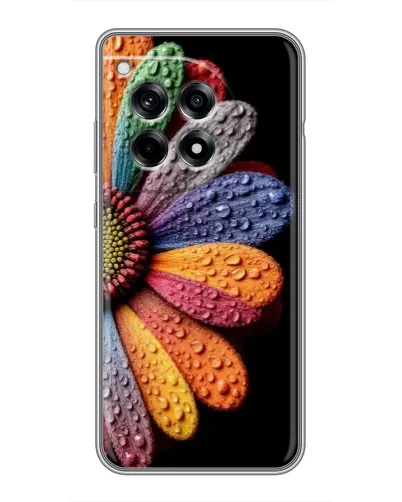 Чохол для OnePlus 12R з картинкою «Райдужна квітка»
