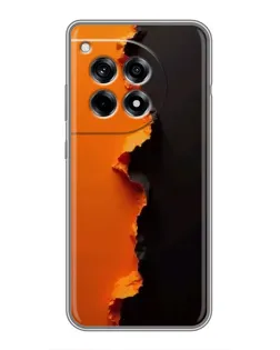 Чохол для OnePlus 12R з картинкою «Помаранчевий розлом»