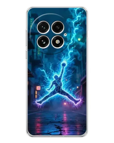 Чехол для OnePlus 13 с картинкой «Jordan Gold Jumpman» Чехол для OnePlus 13 с картинкой «Jordan Gold Jumpman»