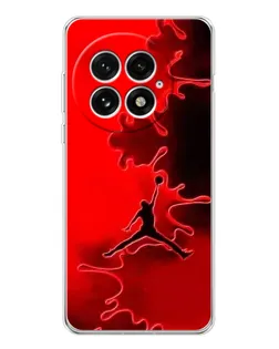 Чехол для OnePlus 13 с картинкой «Jordan Red Smoke»