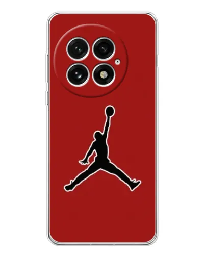 Чехол для OnePlus 13 с картинкой «Jordan Red Back» Чехол для OnePlus 13 с картинкой «Jordan Red Back»