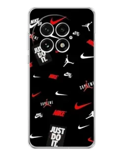 Чехол для OnePlus 13 с картинкой «Nike Mix Pattern»