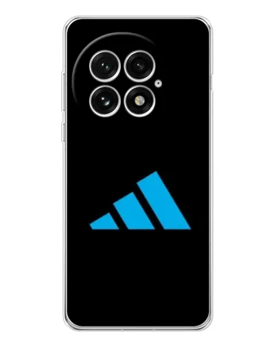 Чехол для OnePlus 13 с картинкой «Adidas Cyan Logo»