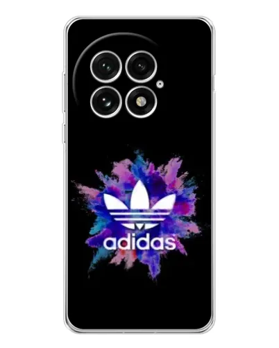 Чехол для OnePlus 13 с картинкой «Взрыв красок Adidas»