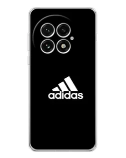Чехол для OnePlus 13 с картинкой «Черная классика Adidas»