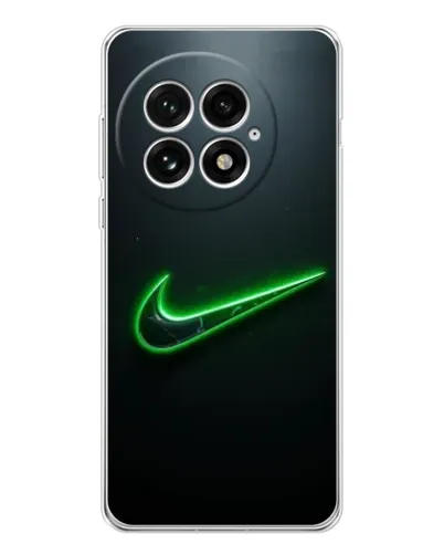 Чехол для OnePlus 13 с картинкой «Неоновый контур Nike» Чехол для OnePlus 13 с картинкой «Неоновый контур Nike»