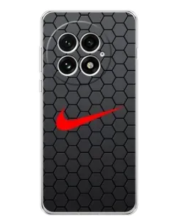 Чехол для OnePlus 13 с картинкой «Nike — карбоновая сетка» Чехол для OnePlus 13 с картинкой «Nike — карбоновая сетка»