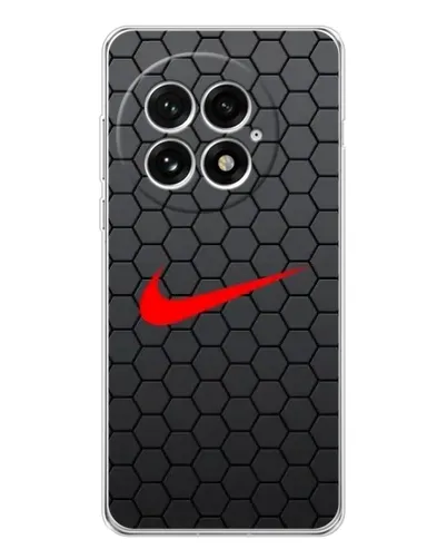 Чехол для OnePlus 13 с картинкой «Nike — карбоновая сетка» Чехол для OnePlus 13 с картинкой «Nike — карбоновая сетка»