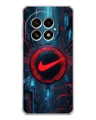 Чехол для OnePlus 13 с картинкой «Техногенный стиль Nike» Чехол для OnePlus 13 с картинкой «Техногенный стиль Nike»