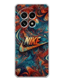 Чехол для OnePlus 13 с картинкой «Nike в абстракции»