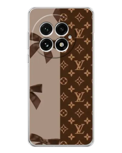 Чехол для OnePlus 13 с картинкой «Louis Vuitton — банты»