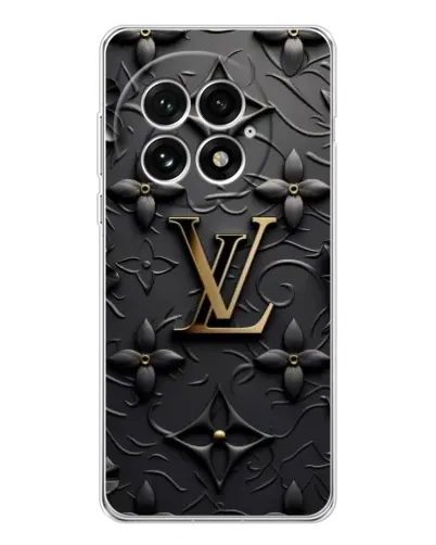 Чехол для OnePlus 13 с картинкой «Кожаная текстура LV»