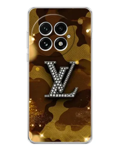 Чехол для OnePlus 13 с картинкой «Камуфляжный Louis Vuitton»