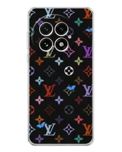 Чехол для OnePlus 13 с картинкой «Цветная монограмма LV»
