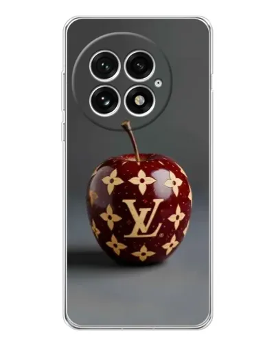 Чехол для OnePlus 13 с картинкой «Красное яблоко LV»