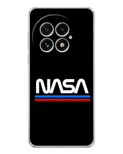 Чохол для OnePlus 13 з картинкою «NASA — класика Red Blue» Чохол для OnePlus 13 з картинкою «NASA — класика Red Blue»