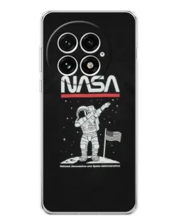 Чохол для OnePlus 13 з картинкою «NASA — крокуємо по Місяцю»