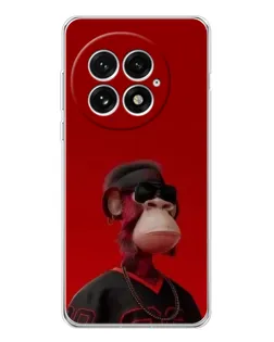 Чехол для OnePlus 13 с картинкой «Bored Ape в красном» Чехол для OnePlus 13 с картинкой «Bored Ape в красном»