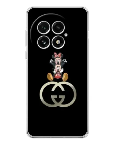 Чохол для OnePlus 13 з картинкою «Мінні Маус на лого» Чохол для OnePlus 13 з картинкою «Мінні Маус на лого»