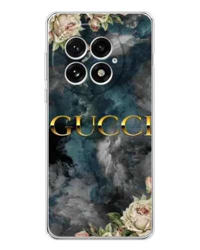 Чохол для OnePlus 13 з картинкою «Абстрактні квіти Gucci» Чохол для OnePlus 13 з картинкою «Абстрактні квіти Gucci»