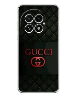 Чохол для OnePlus 13 з картинкою «Gucci — стьобаний чорний»