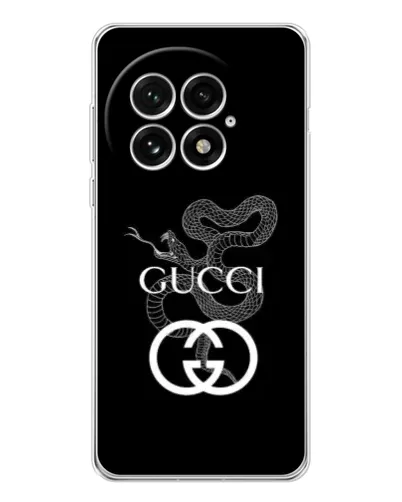 Чохол для OnePlus 13 з картинкою «Gucci — срібна змія» Чохол для OnePlus 13 з картинкою «Gucci — срібна змія»