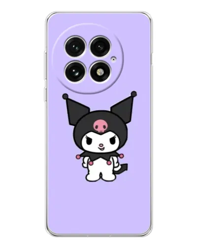 Чехол для OnePlus 13 с картинкой «Kuromi — нежный фиолетовый»