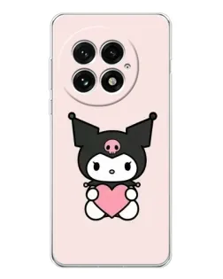 Чехол для OnePlus 13 с картинкой «Kuromi и сердце» Чехол для OnePlus 13 с картинкой «Kuromi и сердце»
